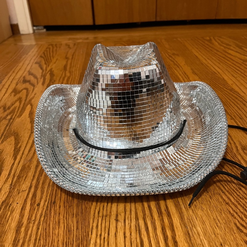 Disco/Mirrorball Cowboy Hat